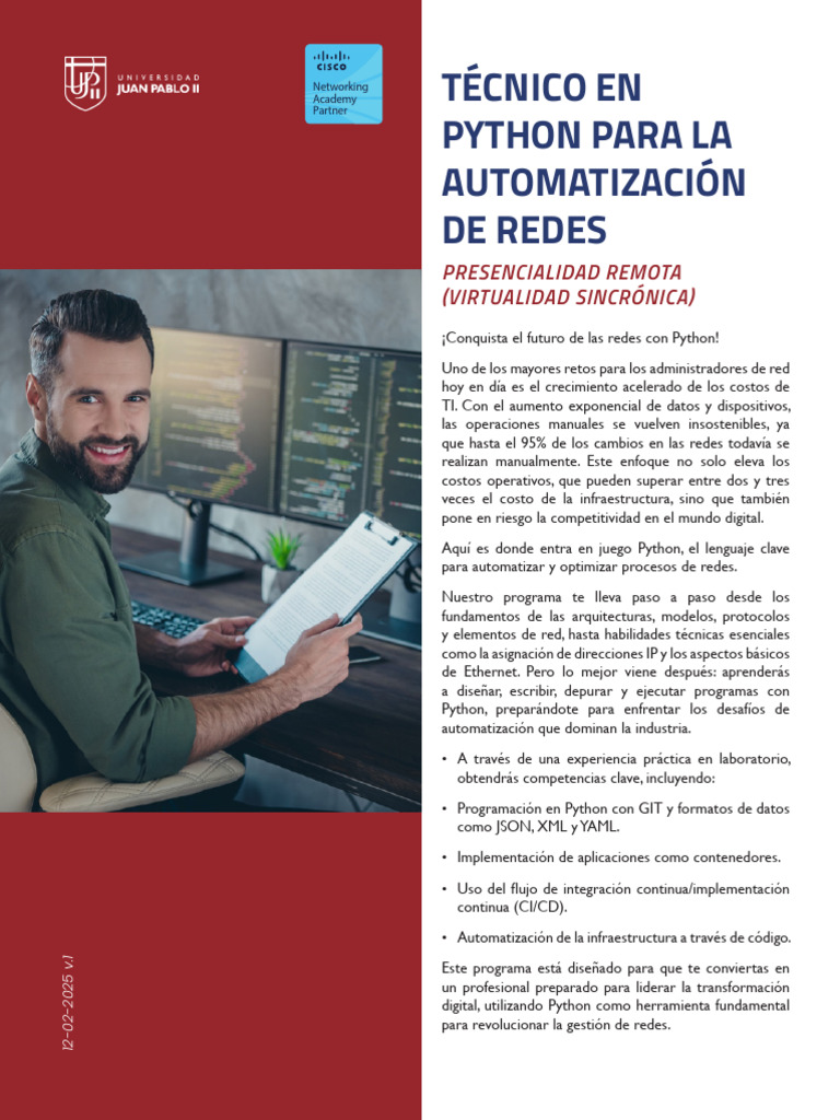 Automatización de Redes con Python | PDF | Python (lenguaje de ...