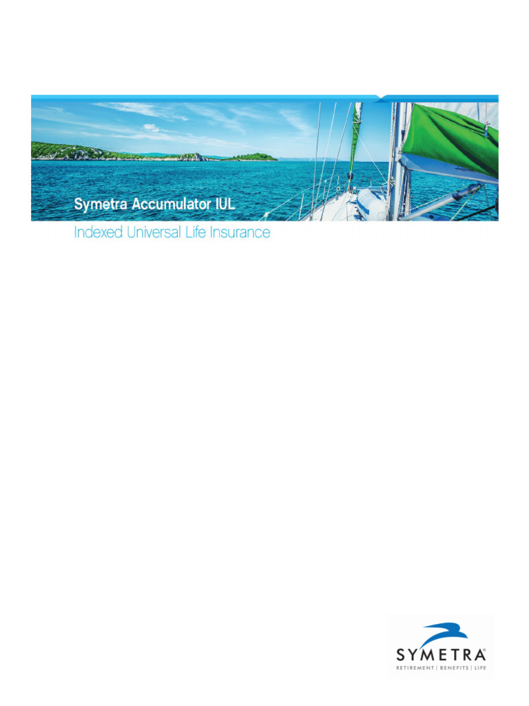 Symetra - AIUL 计划书注释 - 不提领 - 7.76% | PDF | Insurance | Interest