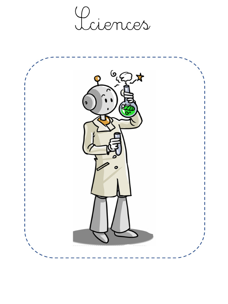 Page de Garde - Intercalaire (Sciences - A4) | PDF