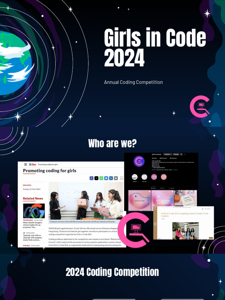 2024 Girls in Code Coding Contest | PDF | Soil | Area