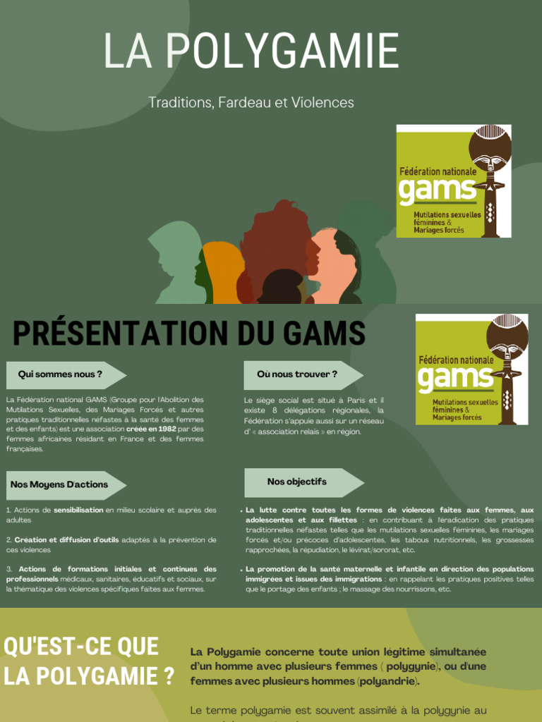Polygamie : enjeux et violences en France | PDF | Polygamie | Mariage