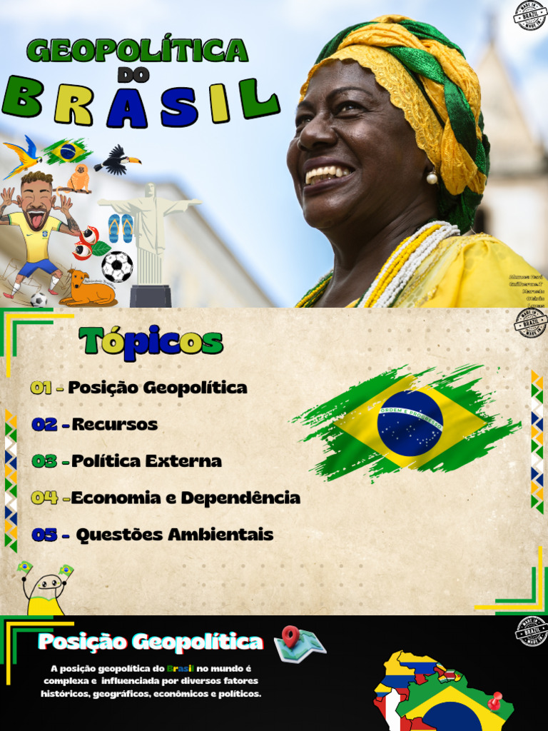 Geopolítica Do Brasil | PDF | Brasil | Geopolítica