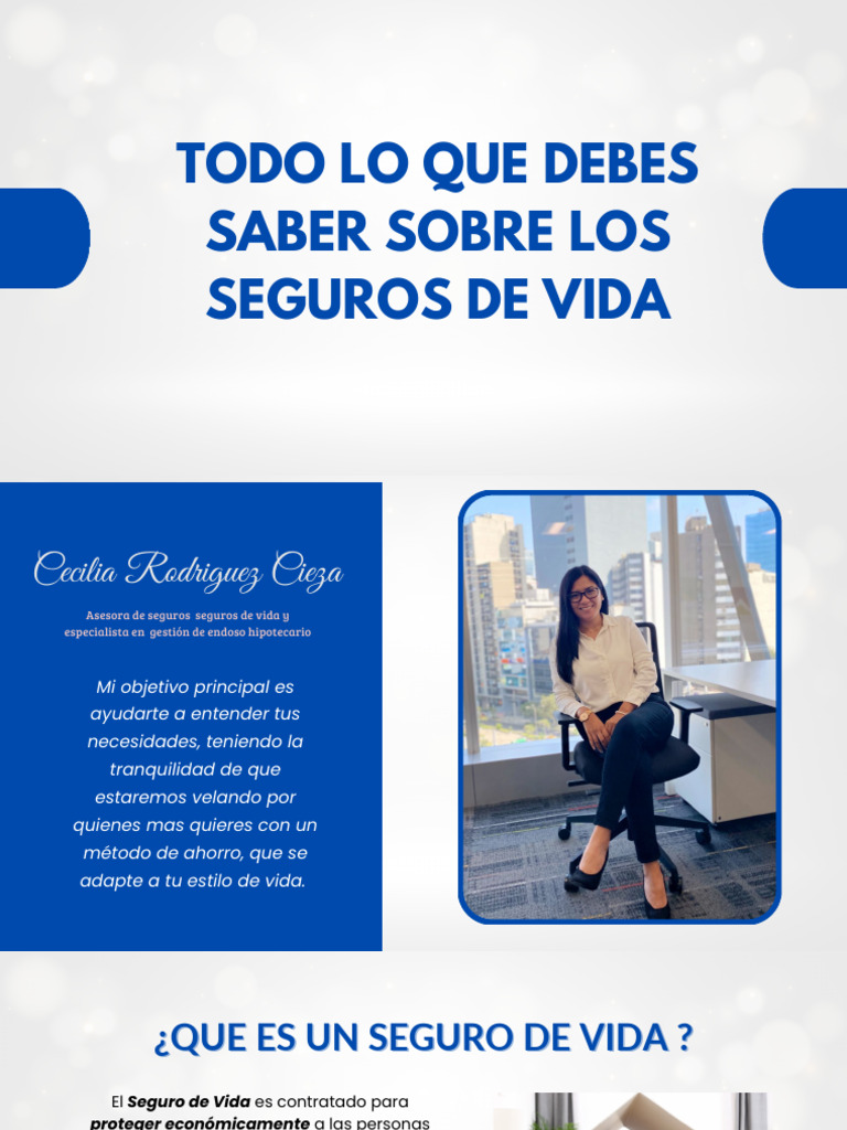 Guía Completa sobre Seguros de Vida | PDF | Seguro de vida | Seguro