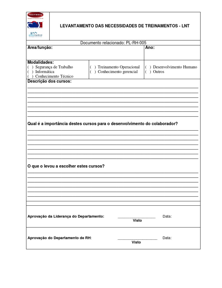 Formulário LNT | PDF