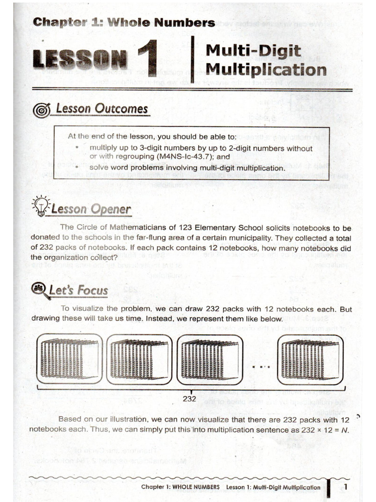 Lesson 1 | PDF