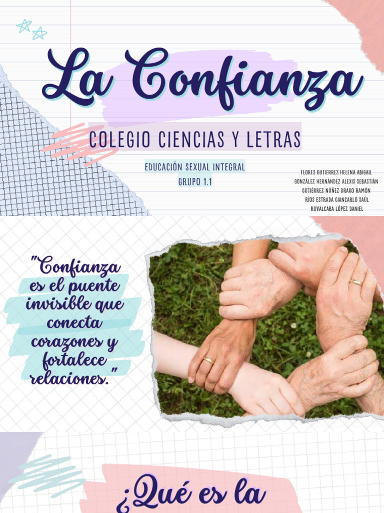 Presentación Confianza 1.1 | PDF