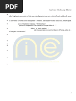First Person Notes in Diplomatic Letters | PDF | Diplomatic ...