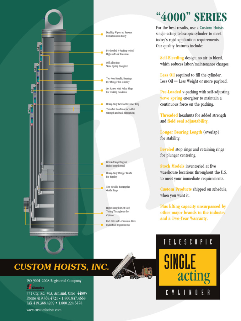 Ch-4000-Series Custom Hoist PDF Valve Mechanical Engineering