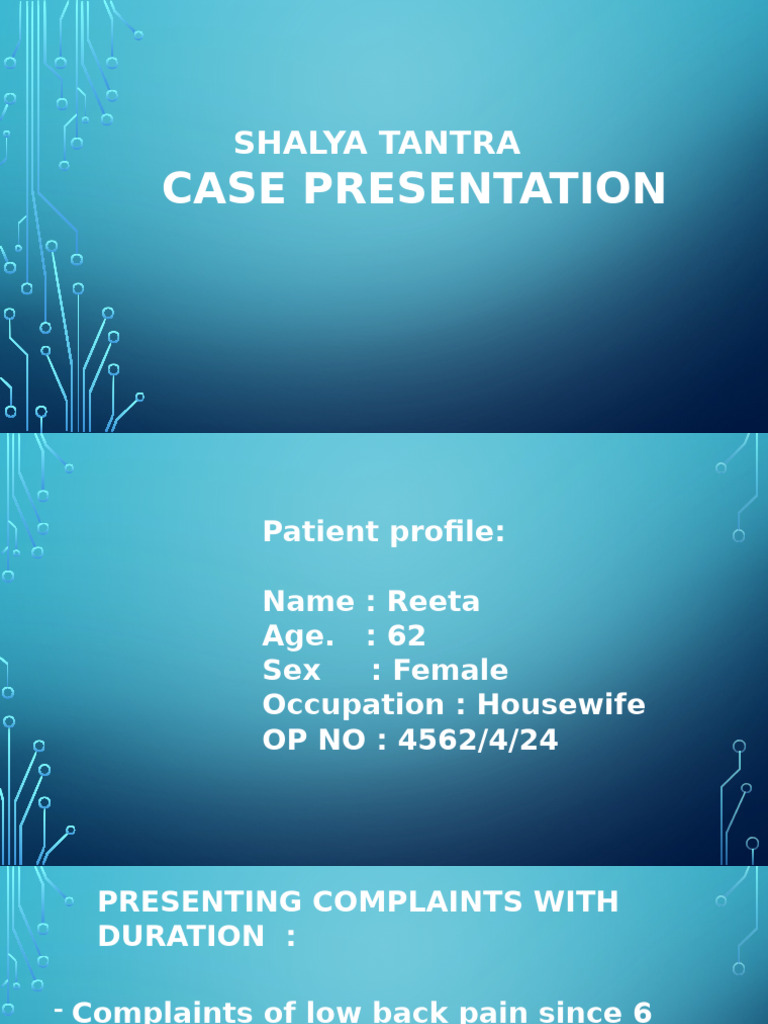 Presentation (1) 1 | PDF | Clinical Medicine | Medical Specialties