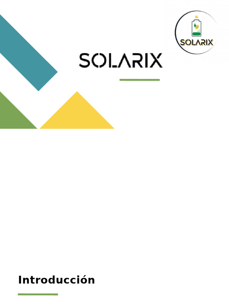 Manual Corporativo. SOLARIX | PDF | Sustentabilidad | Energía renovable