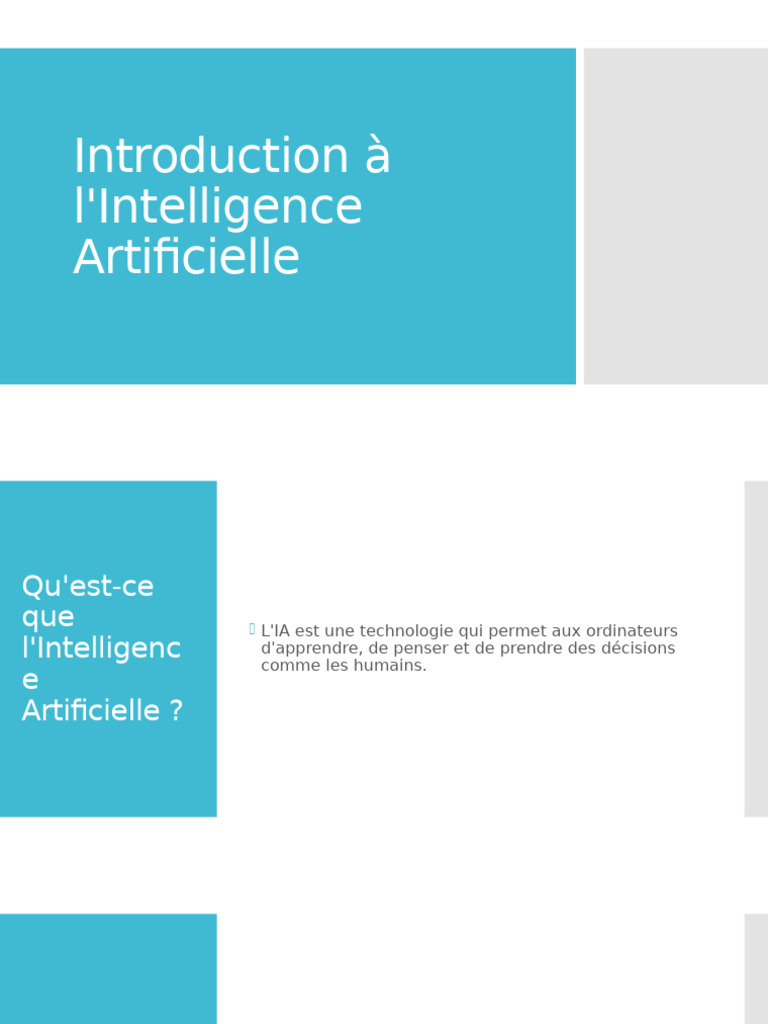 Avantages de l'IA au quotidien | PDF | Intelligence artificielle ...