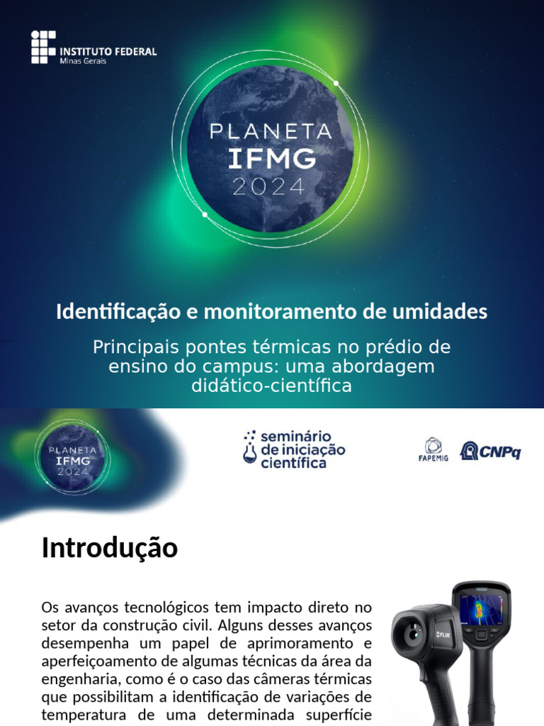 Slide Planeta IFMG 2024 - REV 01 | PDF | Engenharia