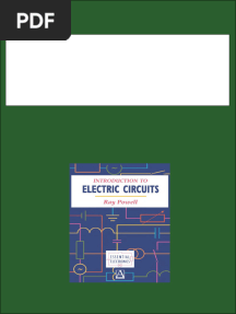 Introduction to Electric Circuits 1st Edition by Ray Powell 0340631988 9780340631980 pdf download