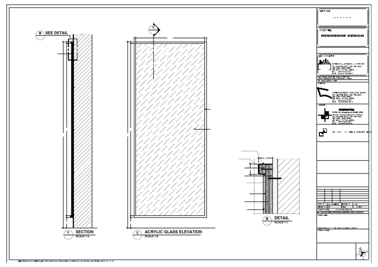 AD-110-02 Acrylic Glass Detail-Layout1 | PDF | Materials | Building ...