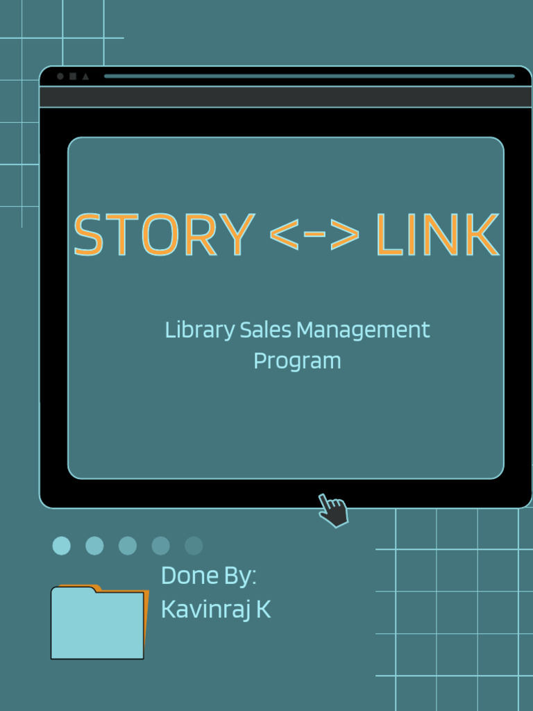 Library Sales Management Program Guide | PDF
