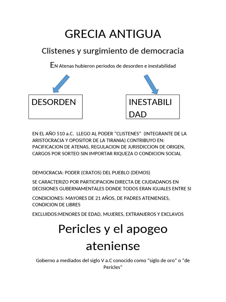 Democracia en la Grecia Antigua | PDF