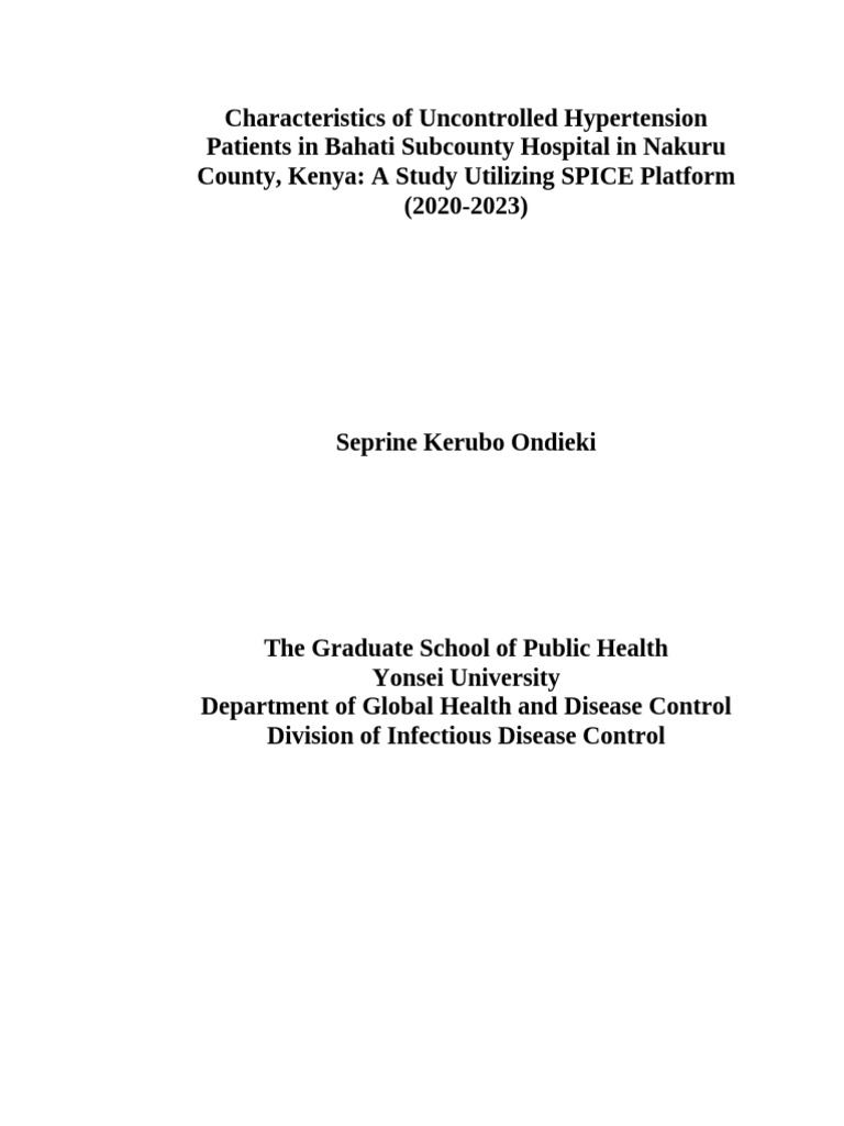 Seprine Manuscript 11.28.24 | PDF | Blood Pressure | Cardiovascular ...