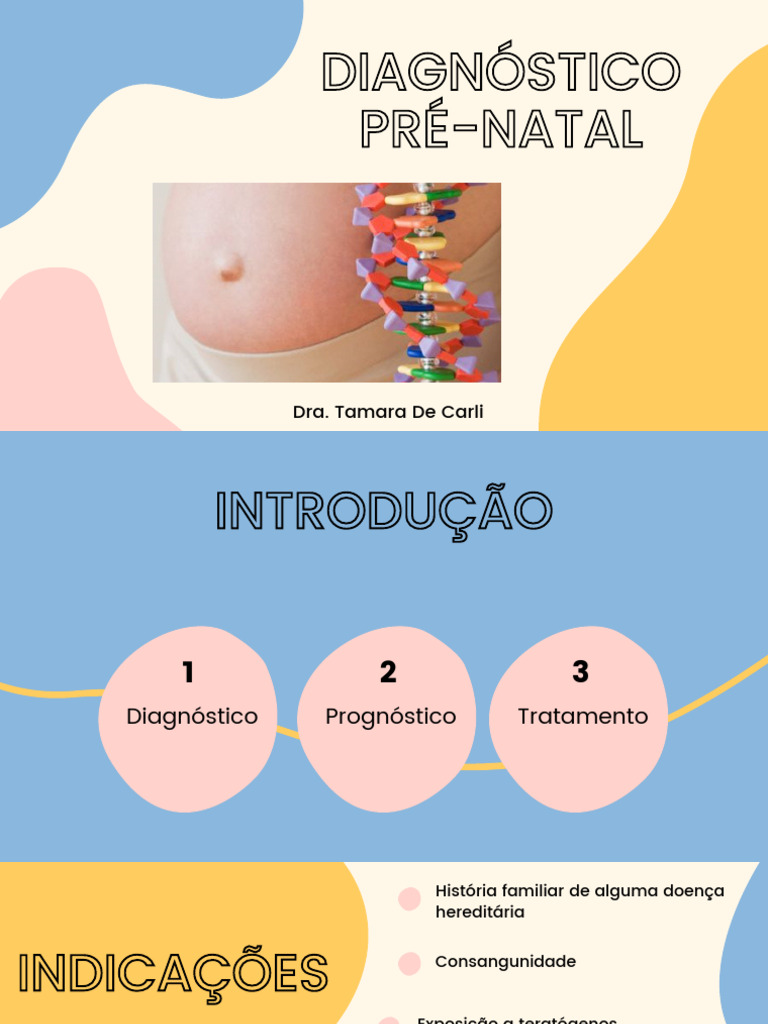 Diagnóstico Pré-Natal: Métodos e Indicações | PDF | Gravidez ...