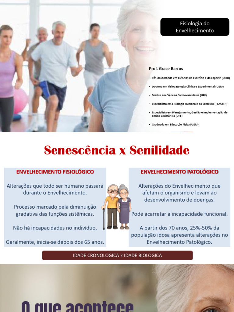 Fisiologia do Envelhecimento e suas Teorias | PDF | Envelhecimento ...