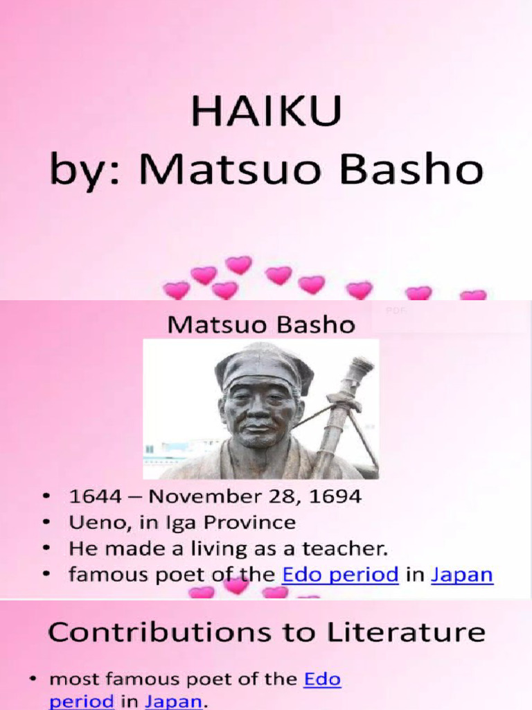 Three Haiku | PDF