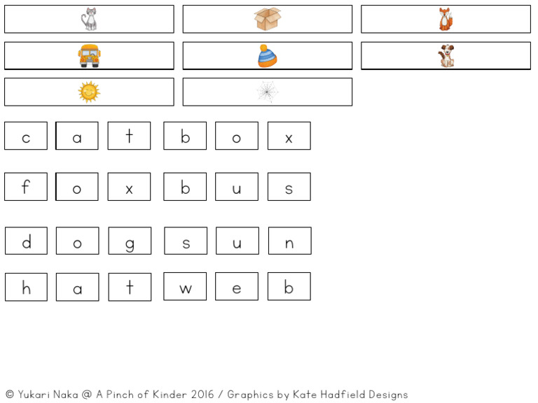 Lego CVC Labels | PDF