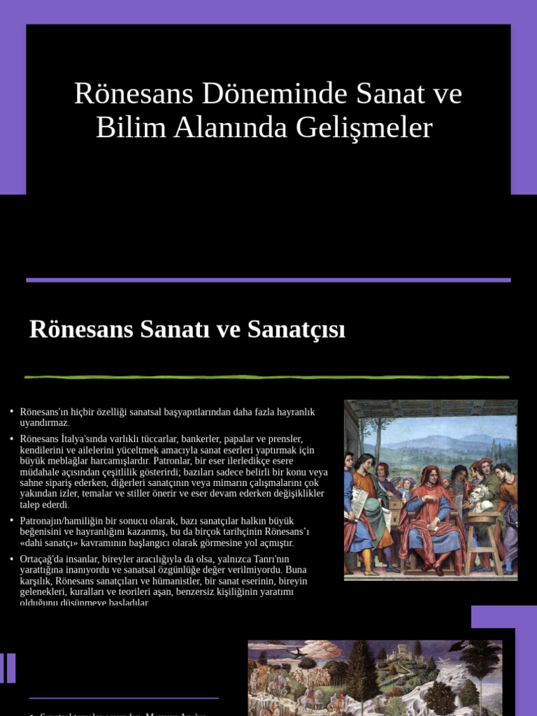 Ronesans Sanati | PDF