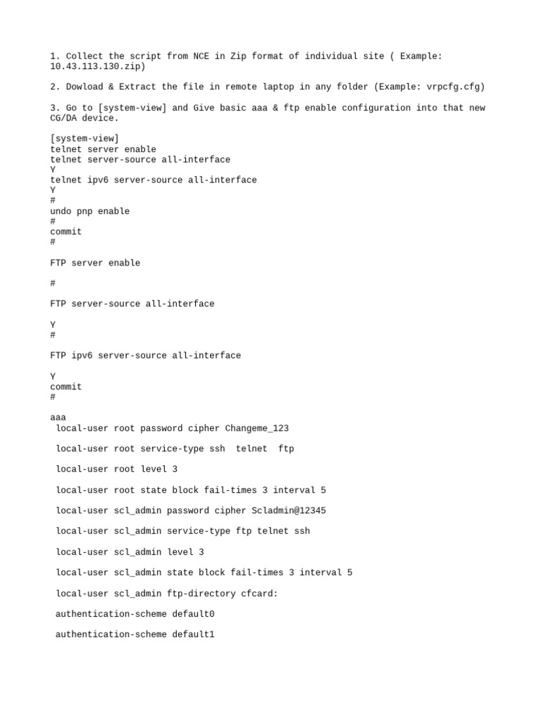 Huawei Same Model Device Change Script Load Procedure Updated | PDF