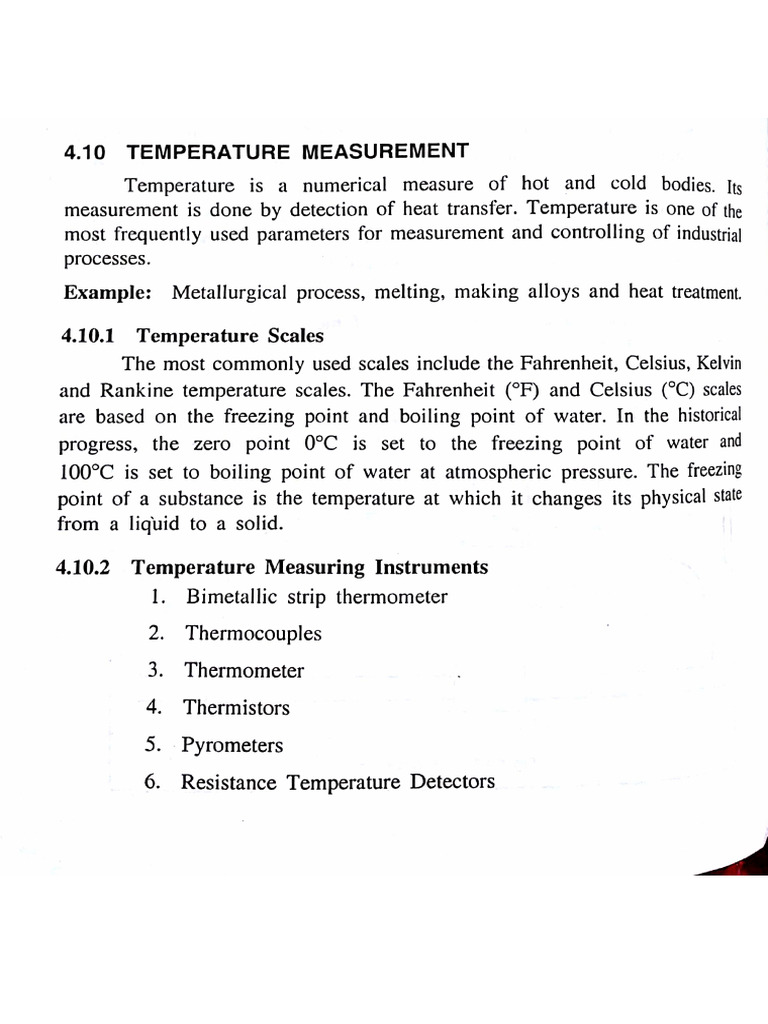 Temperature Measurement | PDF