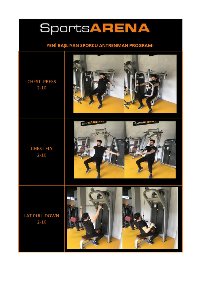 Beginner Workout Plan for Strength Training | PDF
