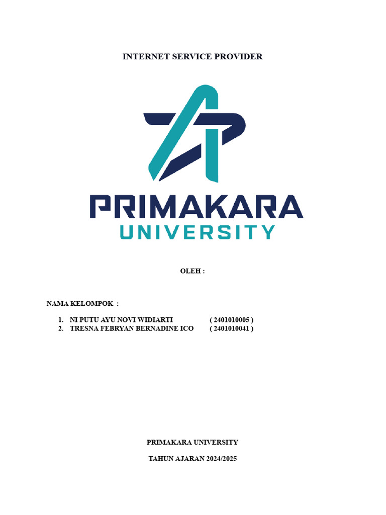 Peran dan Fungsi Internet Service Provider | PDF