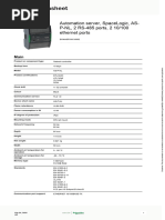 SpaceLogic RP-C Pro Controller Specs | PDF | Relay | Usb