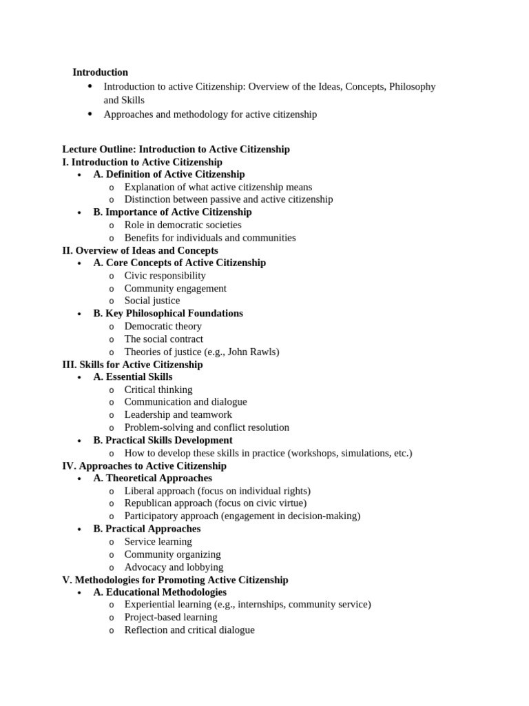 Active Citizenship: Concepts and Skills | PDF | Justice | Crime & Violence
