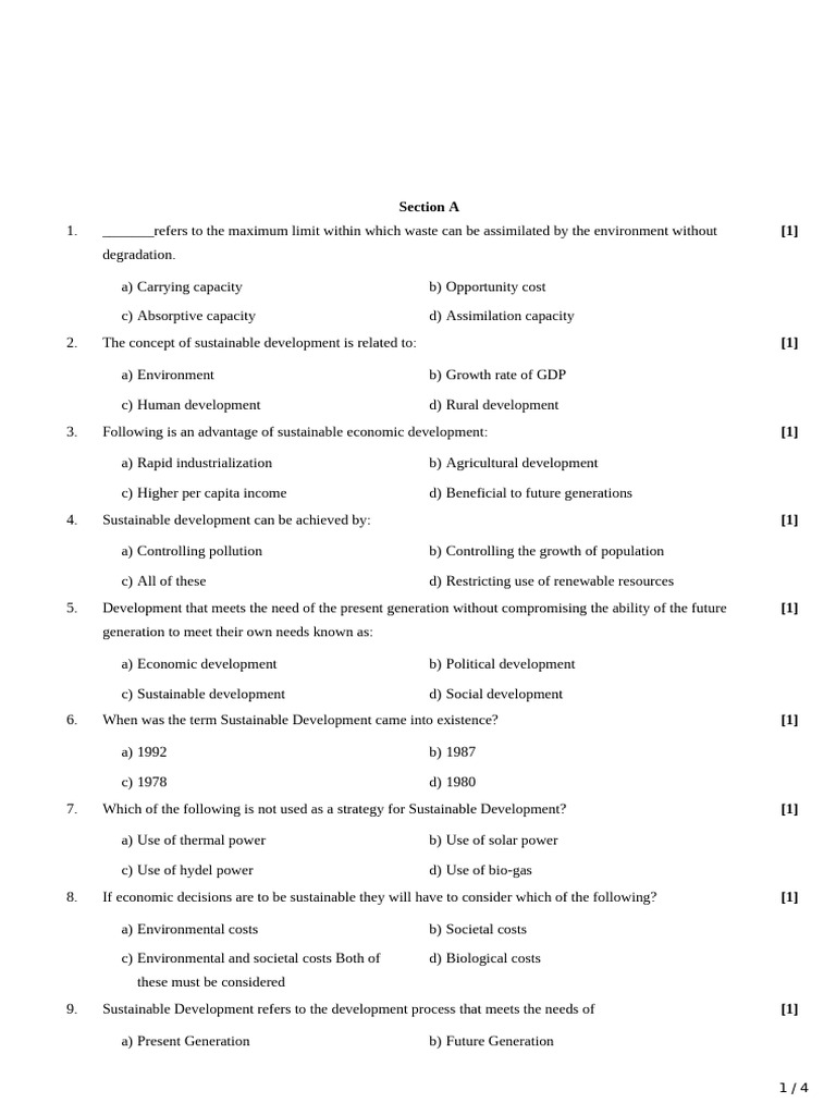Understanding Sustainable Development Concepts | PDF | Sustainable ...