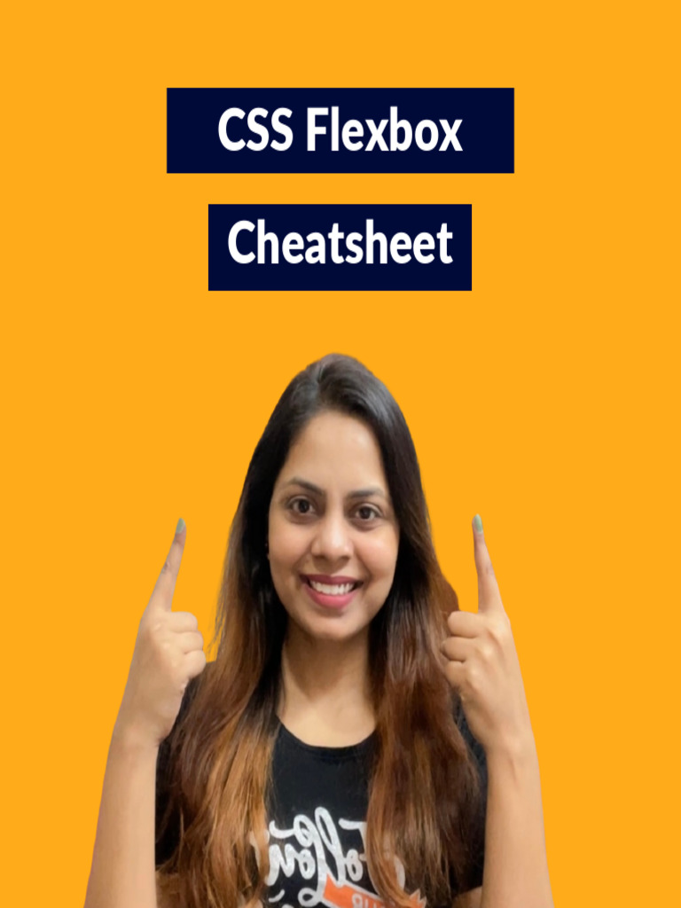 CSS Flexbox Cheatsheet | PDF