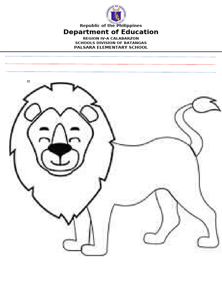Week 9 Animals Coloring | PDF