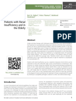 Fosfomycin Trometamol in Patients With Renal Insufficiency and in The Elderly