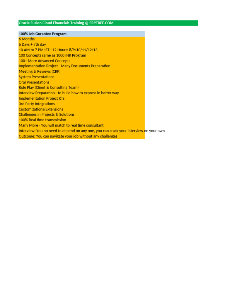 Oracle Fusion Financials Training Overview | PDF | Accounts Payable ...