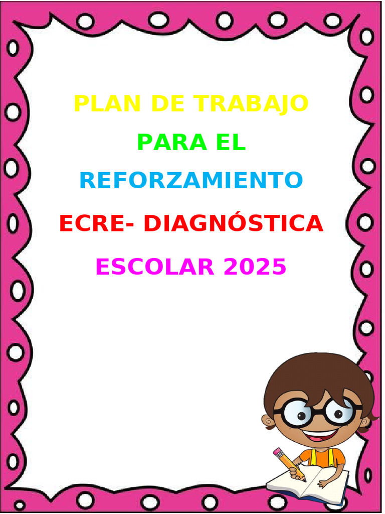 Plan de Refuerzo Escolar 2025 | PDF | Evaluación | Aprendizaje