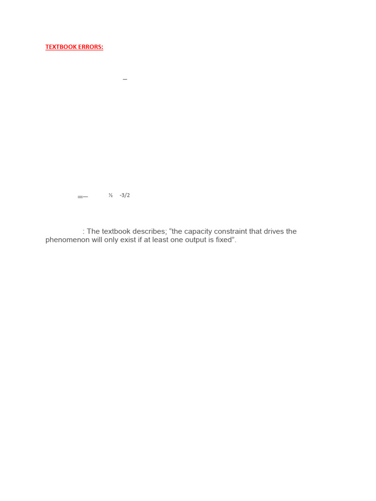 Textbook Errors in BUSS1040 Course | PDF