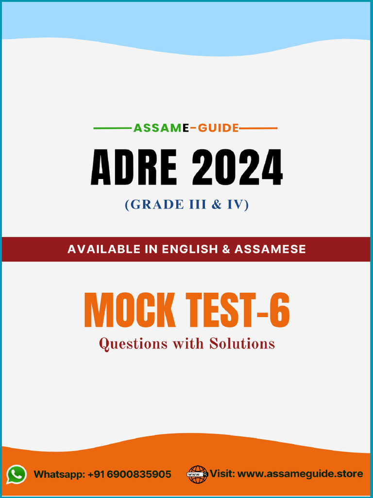 Mock Test 6 | PDF