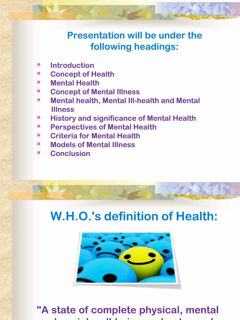 Models of Mental Illness | PDF