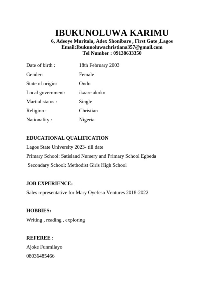 Local Guide Program Application: Ibukunoluwa Karimu | PDF