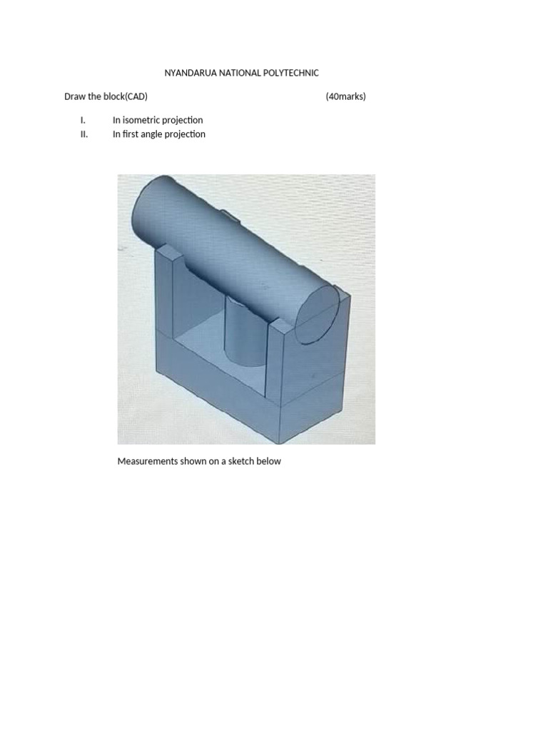 Block Drawing Techniques in CAD | PDF