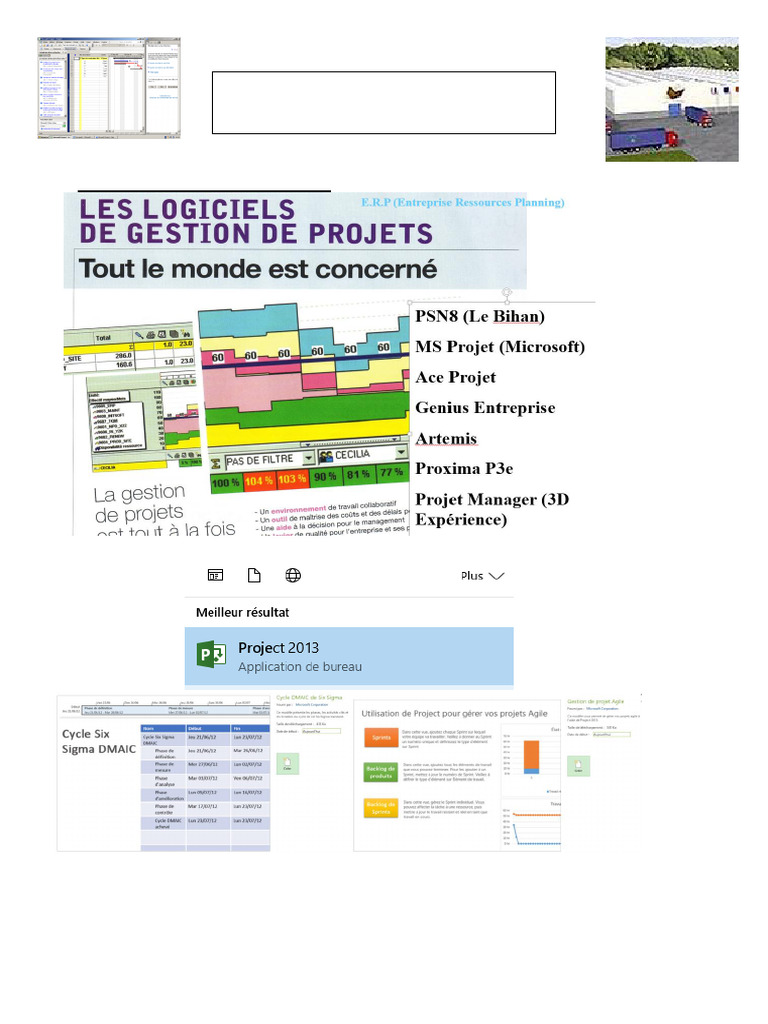 Gestion de Projet avec MS Project | PDF | Entrepôt