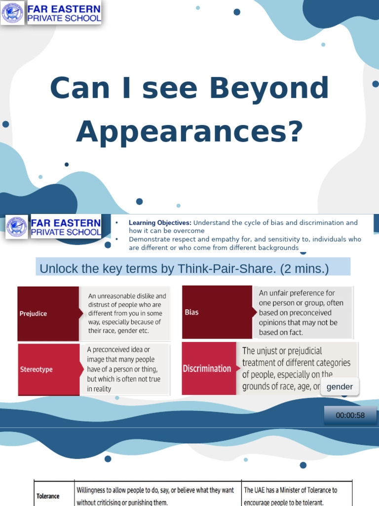Can I See Beyond Appearances | PDF