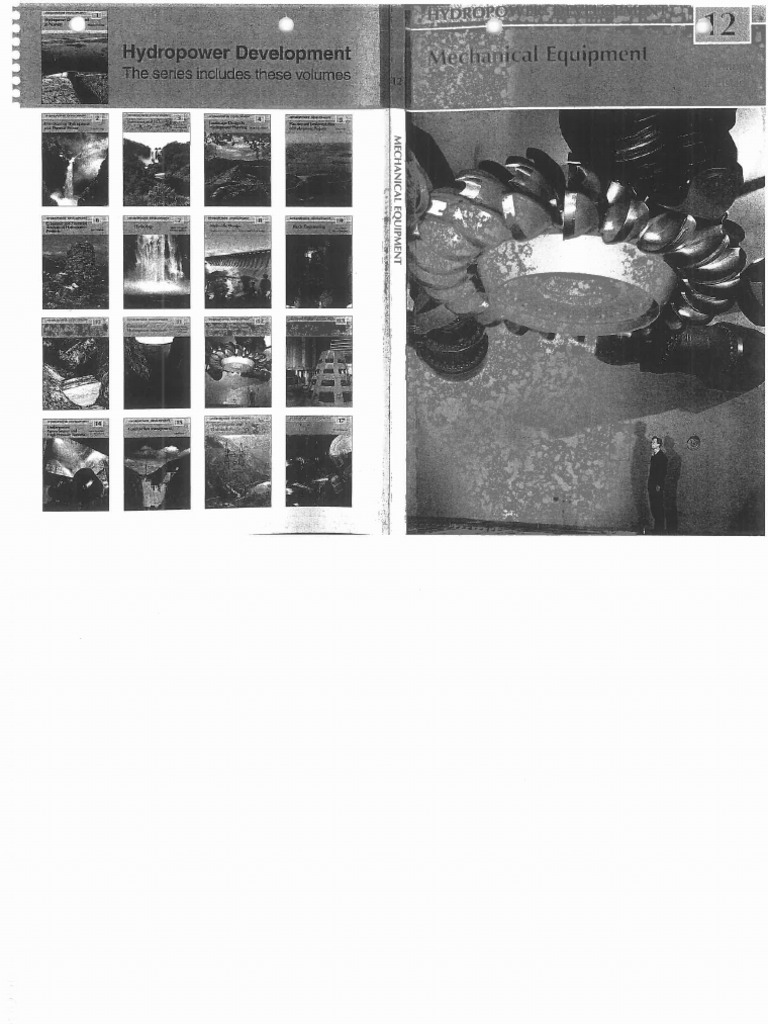 HYDROPOWER DEVELOPMENT Mechanical Equipment | PDF