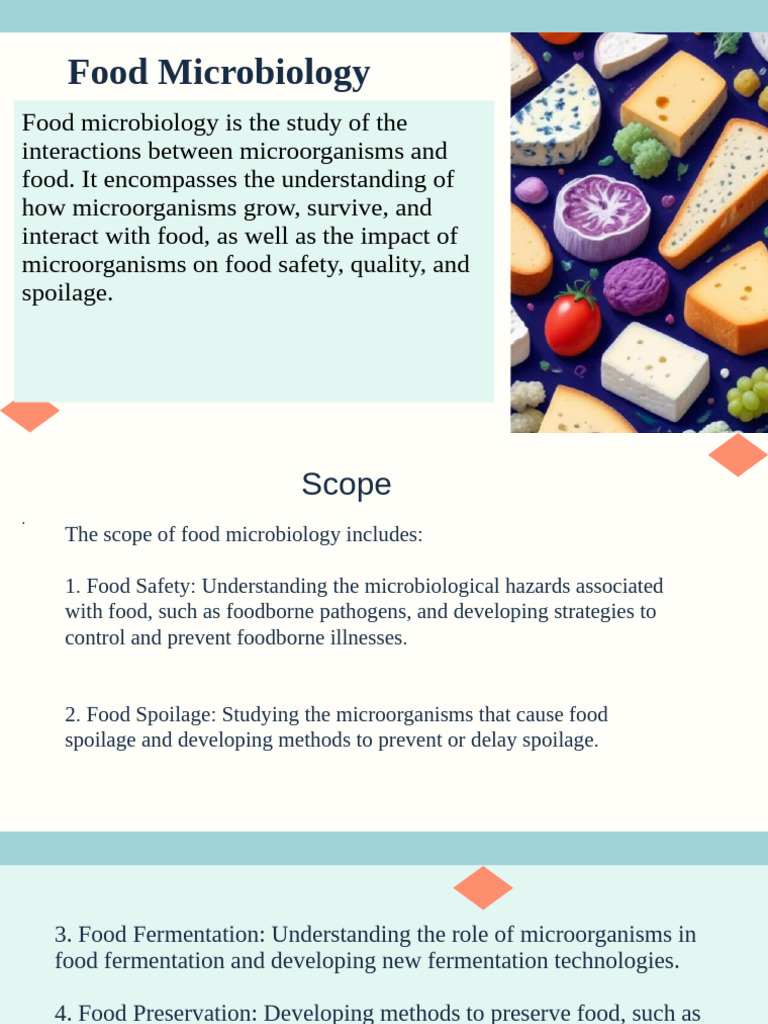 Introduction, Scope and Factors Affecting Micorganisms in Foods | PDF ...