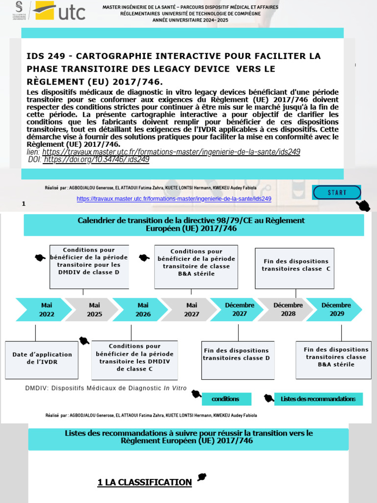 Transition des Legacy Devices IVDR 2017/746 | PDF | Système de ...