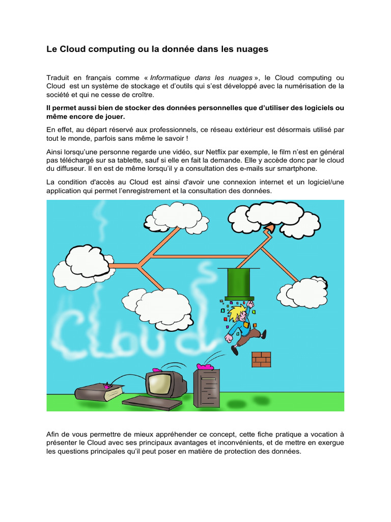 Comprendre le Cloud Computing en 2023 | PDF | Cloud computing | Application
