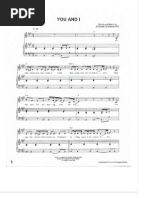 You And I Lady Gaga Sheet Music Free Pdf Daedalusdrones Com